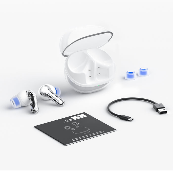 SOUNDPEARS Clear Pods אוזניות In-ear עם ביטול רעשים