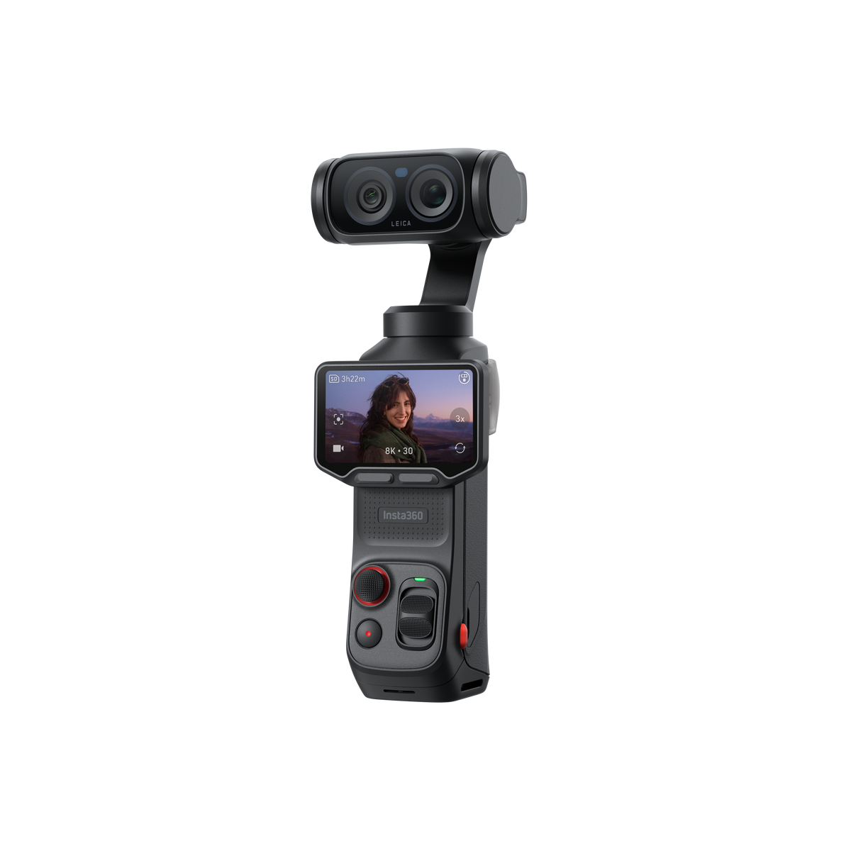 Insta360 Luna Ultra 8K מצלמת גימבל עדשה כפולה - דוגית
