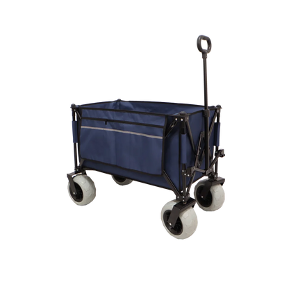 GLAMP עגלת קמפינג מתקפלת עם גלגלי בלון