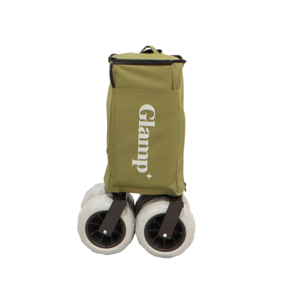 GLAMP עגלת קמפינג מתקפלת עם גלגלי בלון