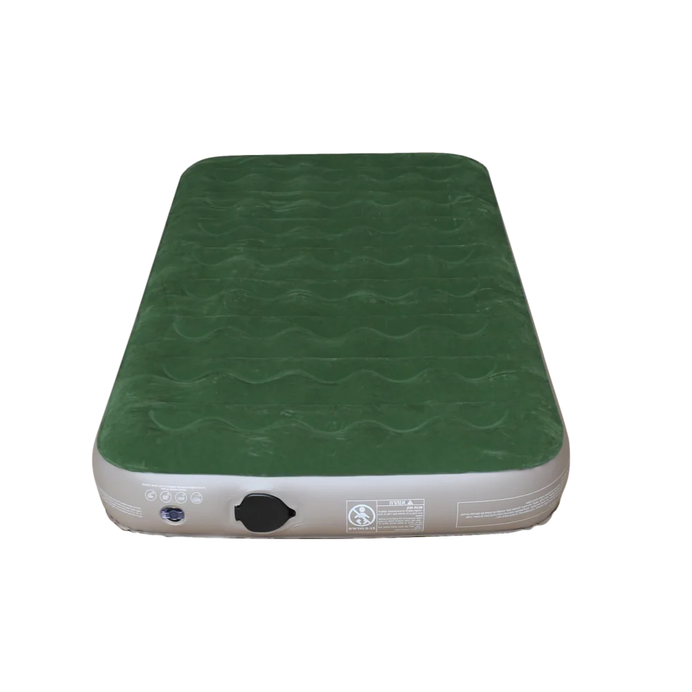 GLAMP GSAB22 מזרן יחיד דק מתנפח בצבע ירוק/חום