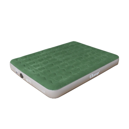 GLAMP GTAB22 מזרן זוגי דק מתנפח בצבע חום/ירוק