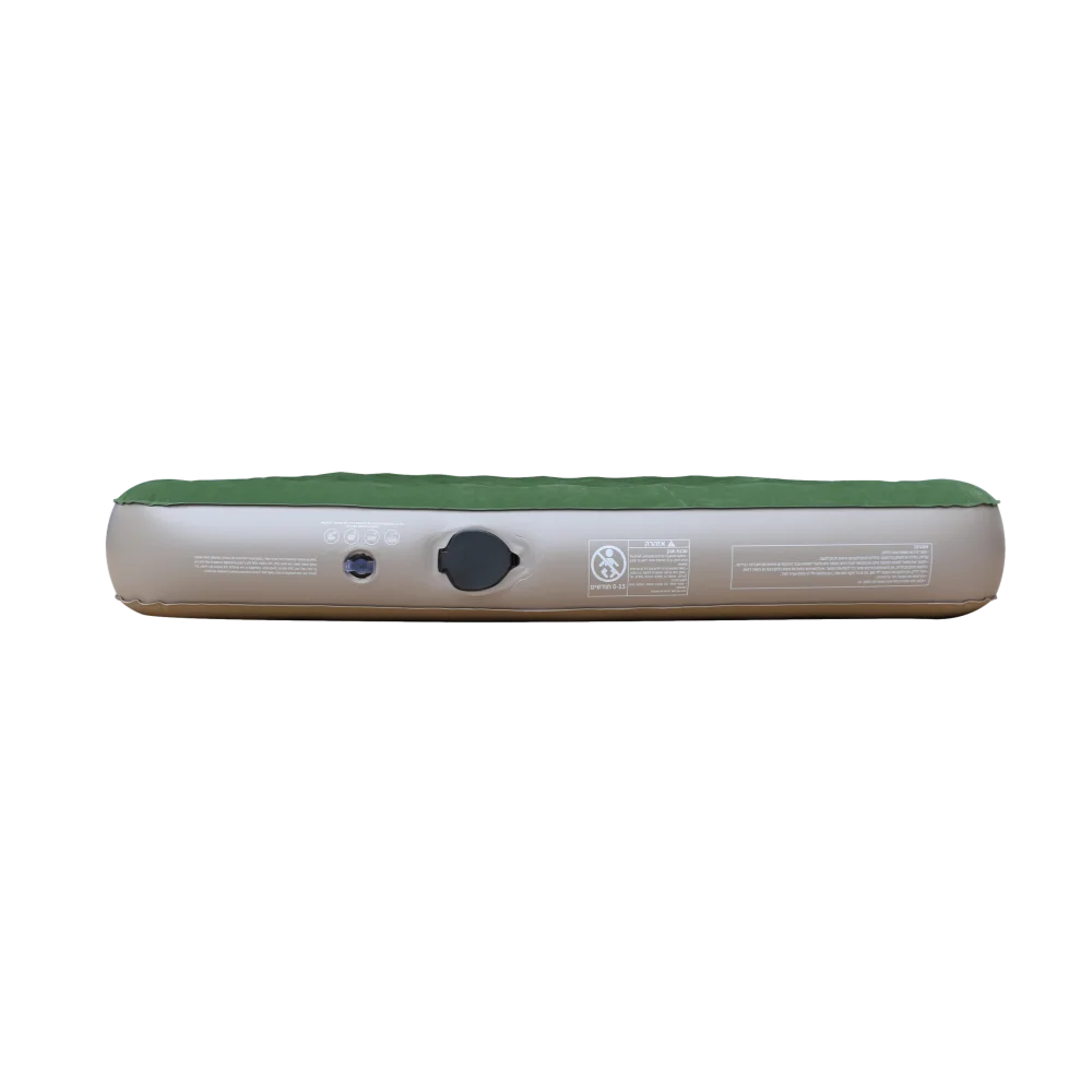 GLAMP GTAB22 מזרן זוגי דק מתנפח בצבע חום/ירוק