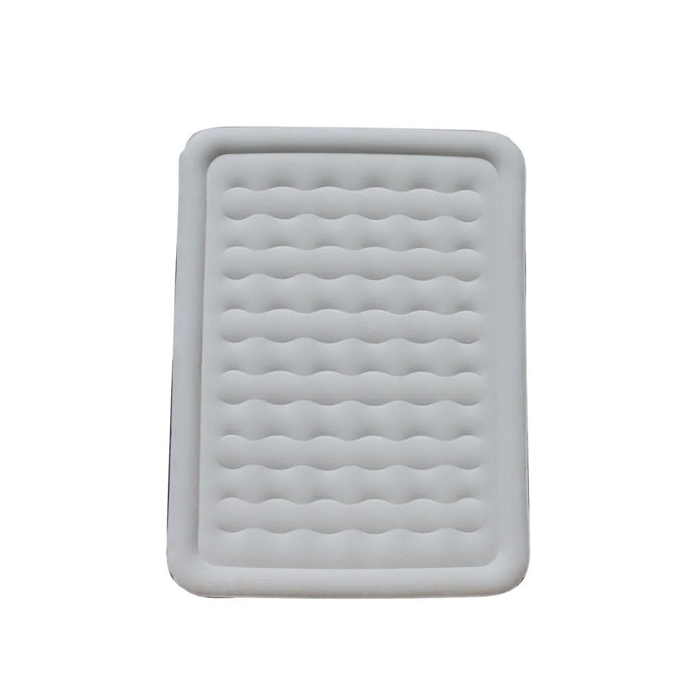 GLAMP GTAB46 מזרן זוגי עבה מתנפח בצבע אפור כהה/אפור בהיר