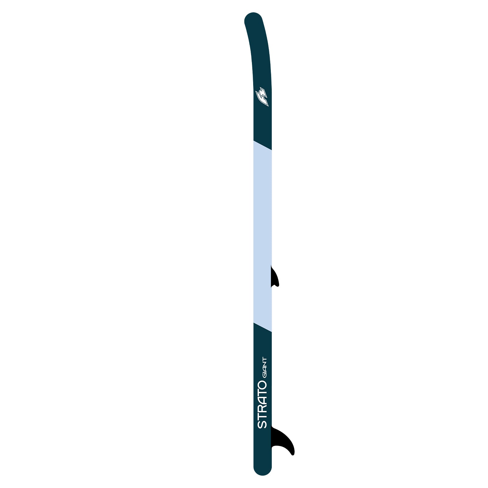 F2 Strato Giant Blue 12.8 סאפ מתנפח גדול עם 2 משוטים ו 2 כיסאות קיאק - דוגית