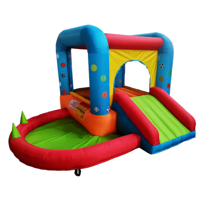 MIRAJUMP מתקן מתנפח לגינה עולם הכדורים MJ03 - דוגית