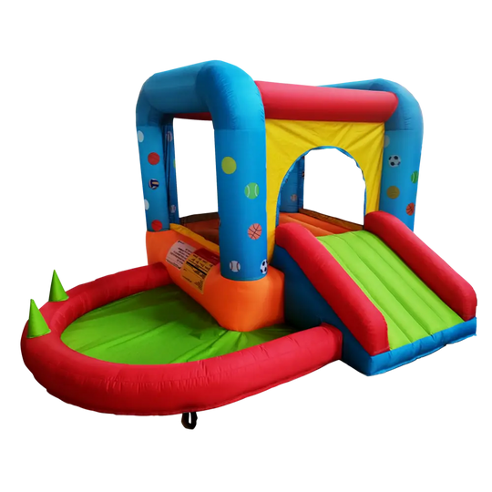 MIRAJUMP מתקן מתנפח לגינה עולם הכדורים MJ03