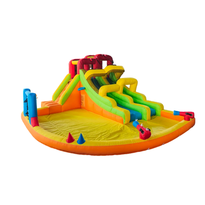 MIRAJUMP מתקן מתנפח לגינה עולם המגלשות MJ70 - דוגית
