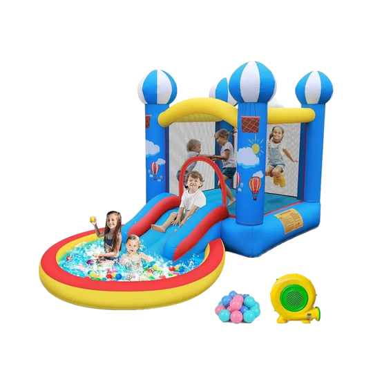 MIRAJUMP מתקן מתנפח לגינה טירת הכדורים MJ68