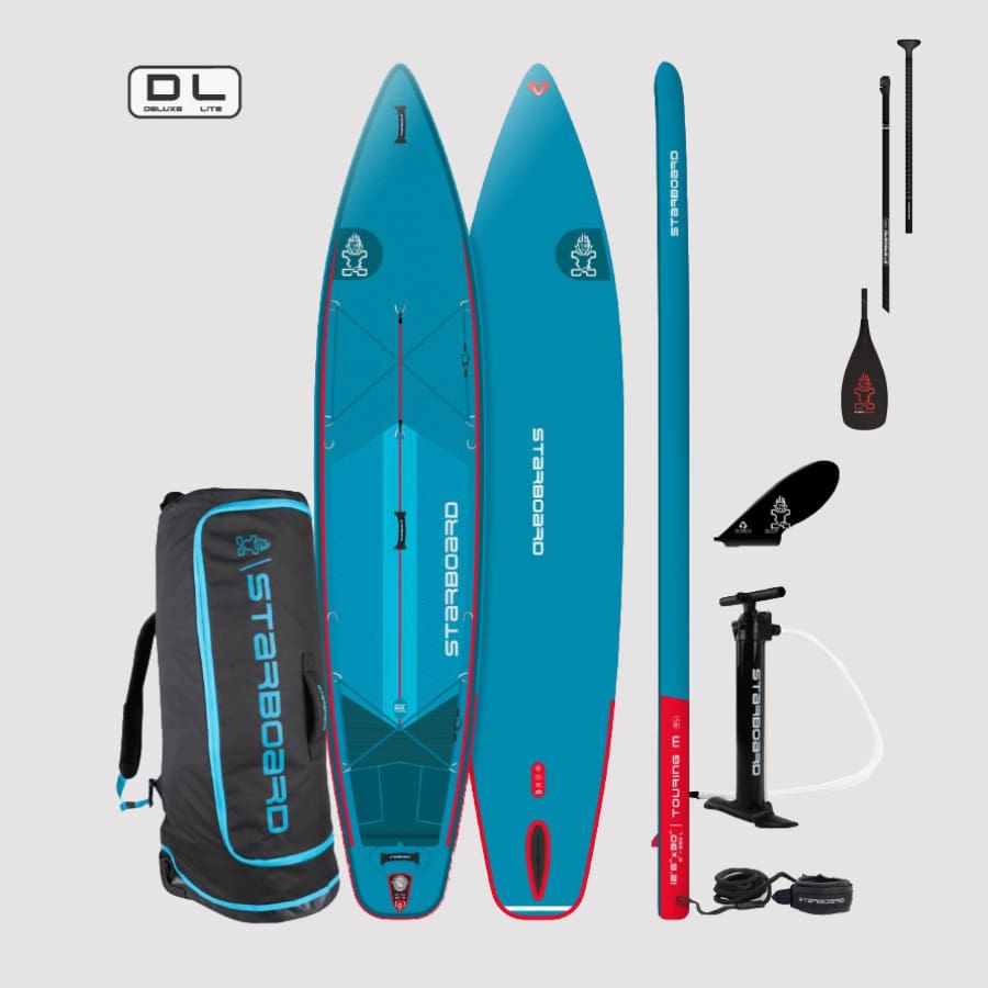 STARBOARD Touring M 12’6″x30″ Deluxe Lite סאפ מתנפח טורינג עם משוט