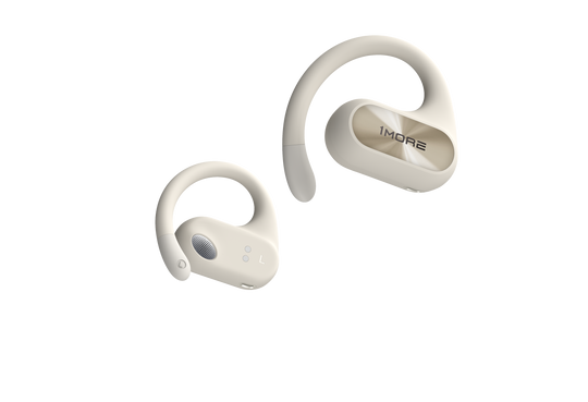 1MORE FIT SE Open Earbuds S30 אוזניות ספורט בטכנולוגיית אוזן פתוחה בצבע לבן