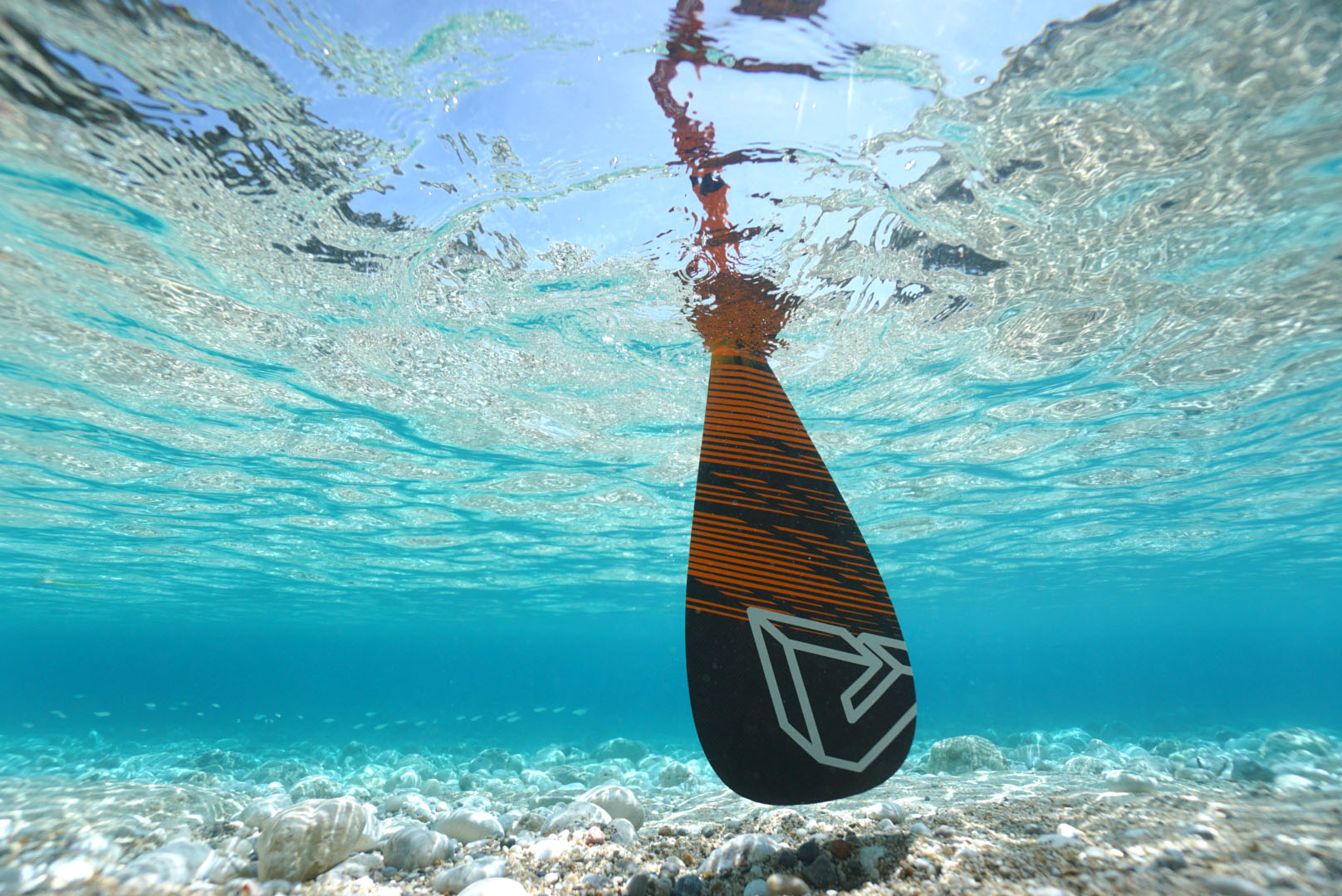AQUA MARINA Carbon X משוט קרבון 2 חלקים לסאפ