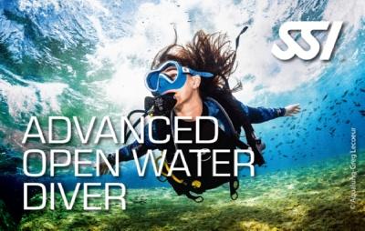 Advanced Open Water Diver Kit תעודת SSI דיגיטלית לקורס צלילה: צולל מים פתוחים מתקדם (כוכב 2) - דוגית