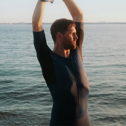 SAILFISH Aerosuit Perform 2 Men's triathlon suit Black חליפת טריאתלון לגברים בצבע שחור