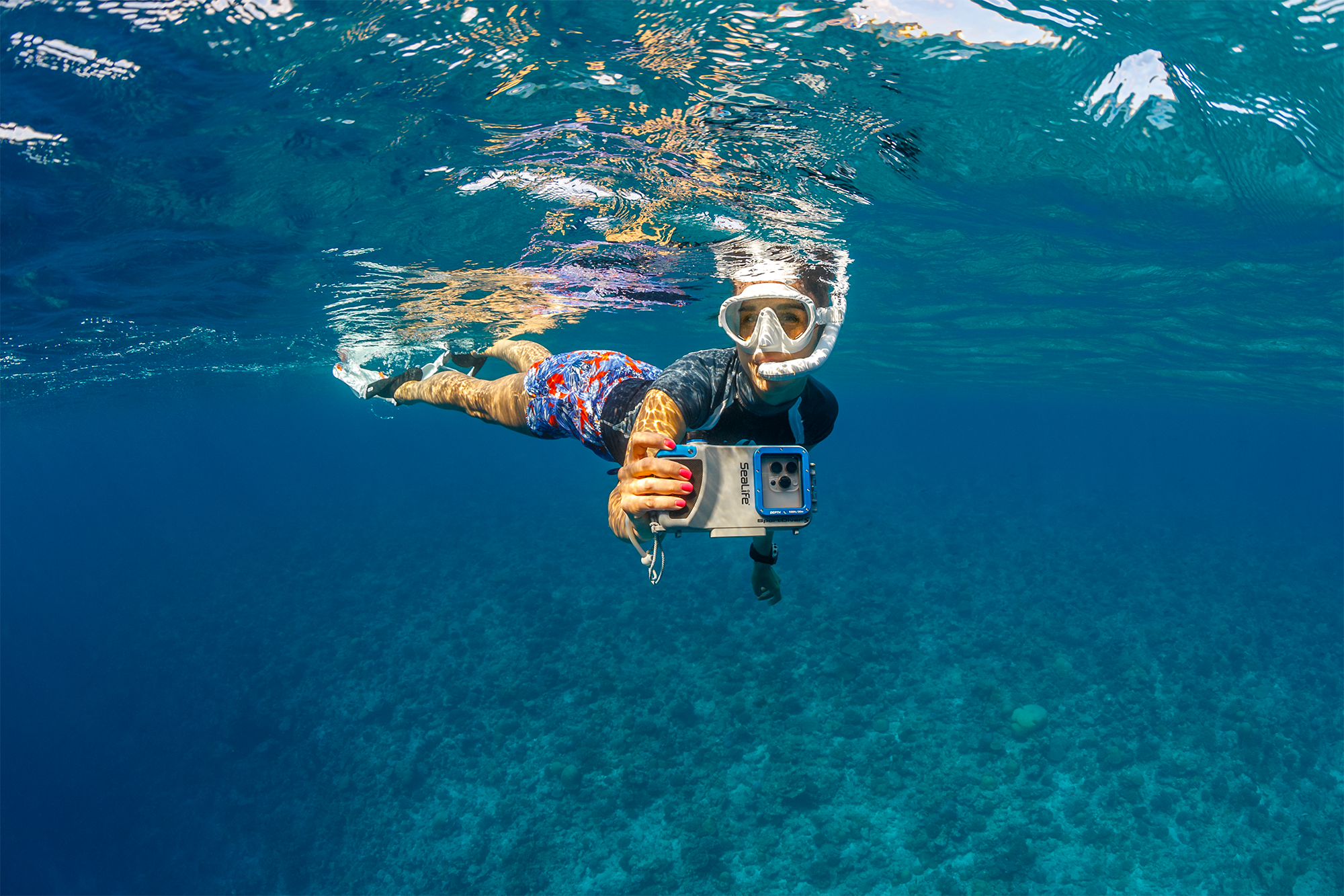 SEA LIFE SportDiver S Smartphone Housing מארז תת ימי מתקדם לסמארטפון - דוגית