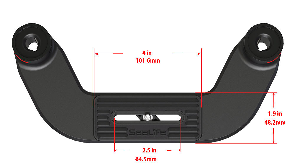 SEALIFE Flex-Connect Ultra Dual Tray SL9908 מגש כפול למצלמה - דוגית