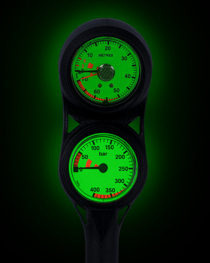 Thermo 2K MDI קומבו קטן מד לחץ ועומק