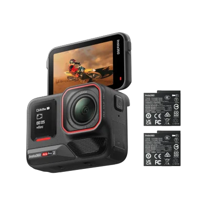 Insta360 Ace Pro 2 קיט מצלמת אקסטרים וסוללה נוספת