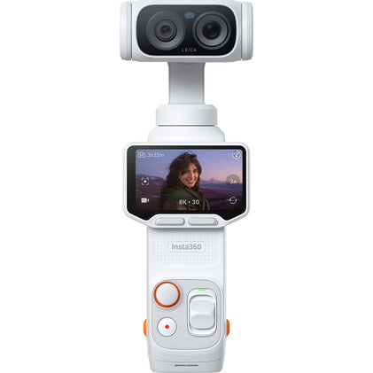 Insta360 Luna Ultra 8K מצלמת גימבל עדשה כפולה