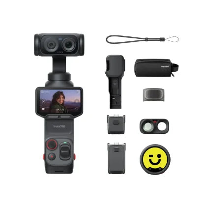 Insta360 Luna Ultra 8K Creator Bundle קיט מצלמת גימבל עדשה כפולה