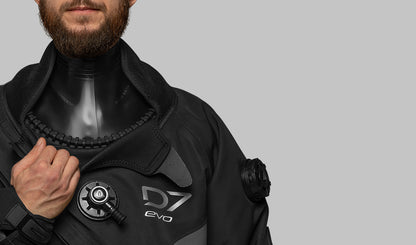 WATERPROOF D7 EVO Drysuit Men חליפה יבשה לגברים