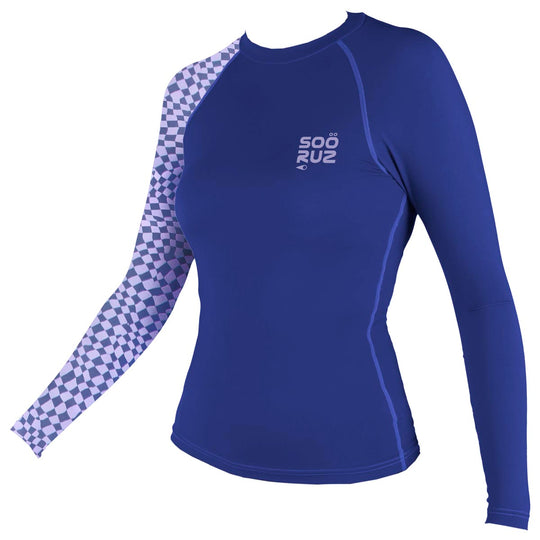 SOORUZ Rashguard LS KARRELL Women Purple חולצת לייקרה ארוכה לנשים בצבע סגול