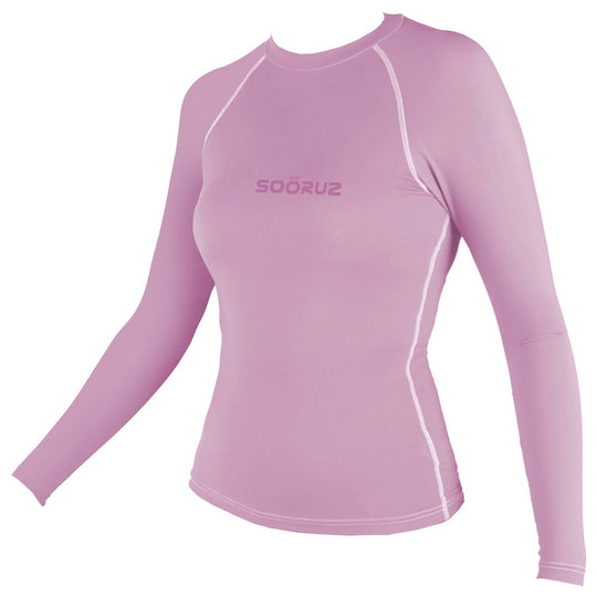 SOORUZ Rashguard LS TAMARIS Women חולצת לייקרה ארוכה לנשים בצבע ורוד