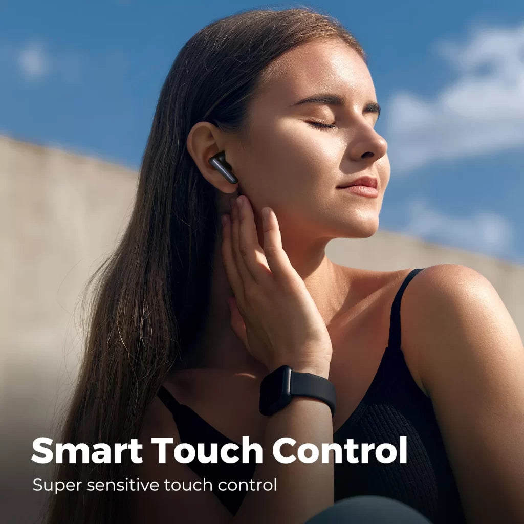 SOUNDPEATS Life Lite Black אוזניות כפתור אלחוטיות TWS