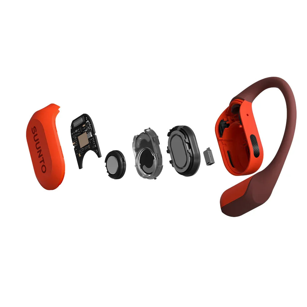 SUUNTO Spark Coral Orange אוזניות ספורט אוזן פתוחה בצבע כתום