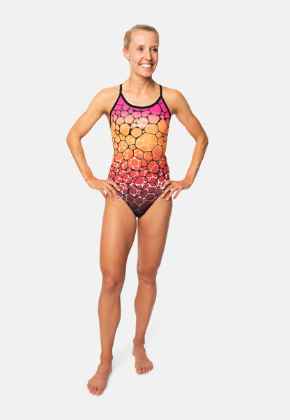 SAILFISH Durability Womens Single X Sunrise בגד ים לנשים