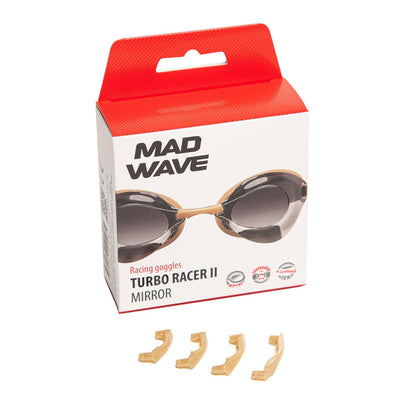 MAD WAVE Racing goggles Turbo Racer II mirror משקפת שחייה מראה