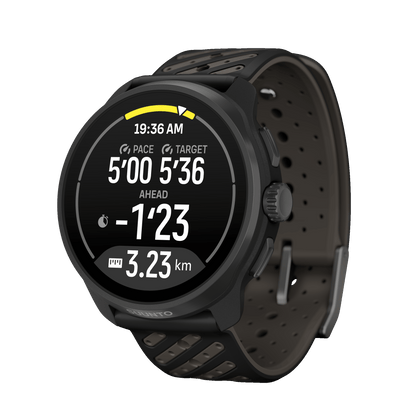 SUUNTO Race 3S Titanium Black שעון ספורט וכושר בצבע שחור
