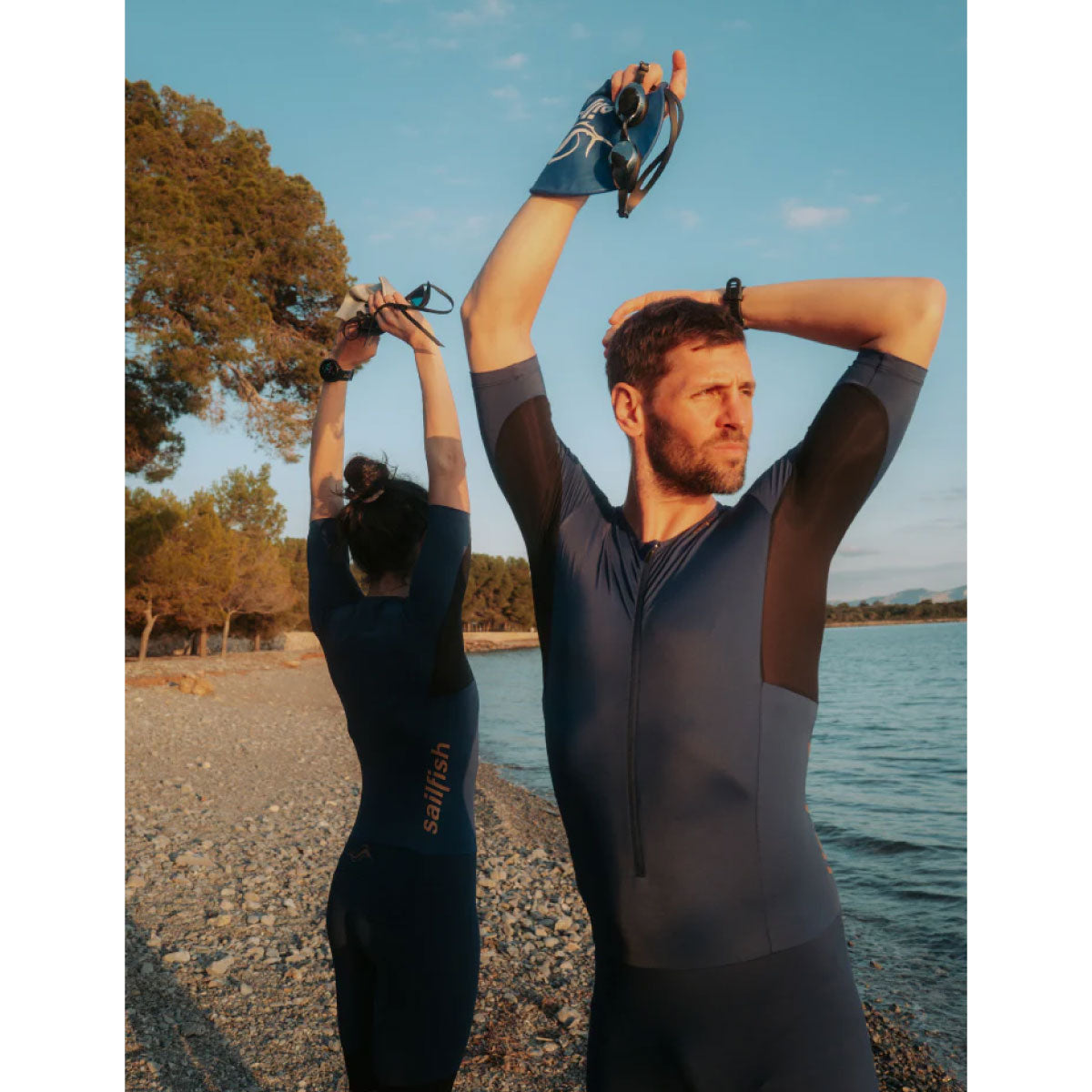  חליפת טריאתלון לגברים Sailfish Men's Aerosuit Perform 2