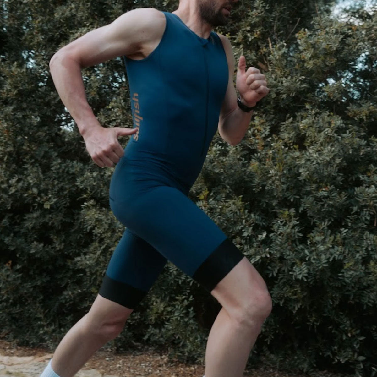 חליפת טריאתלון לגברים Sailfish Men's Trisuit Perform 1