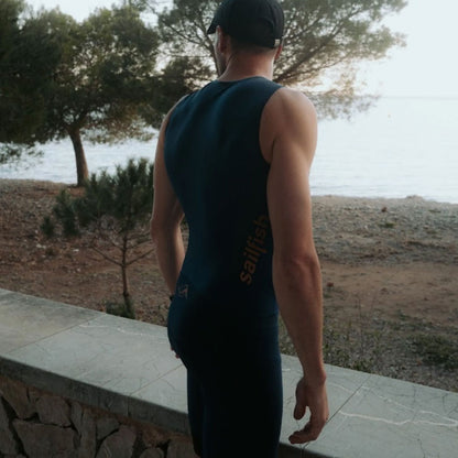 חליפת טריאתלון לגברים Sailfish Men's Trisuit Perform 1