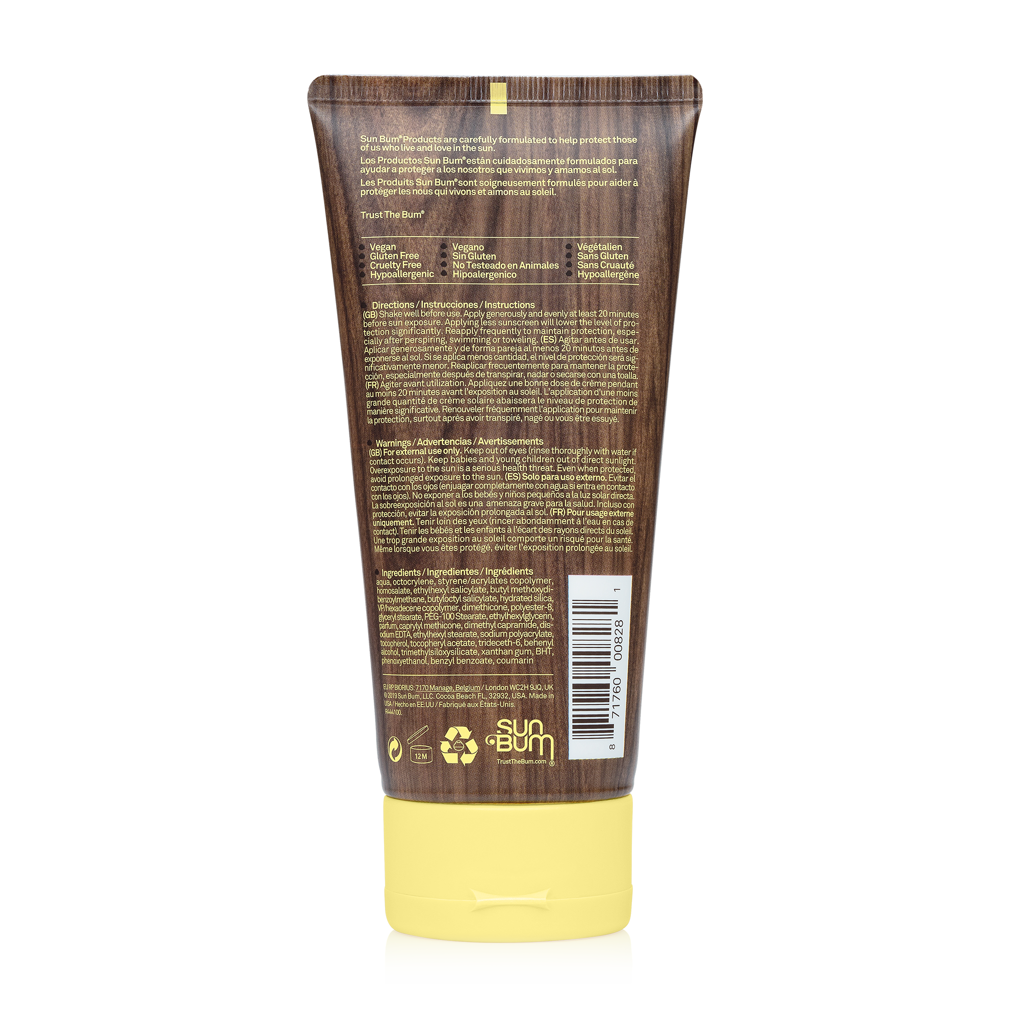 SUN BUN Original SPF 50/30 Sunscreen Lotion קרם הגנה