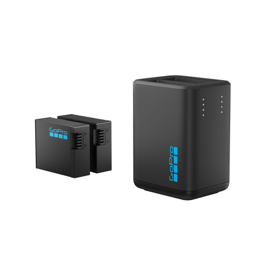 GOPRO מטען + 2 סוללות ENDURO למצלמת HERO13 Black