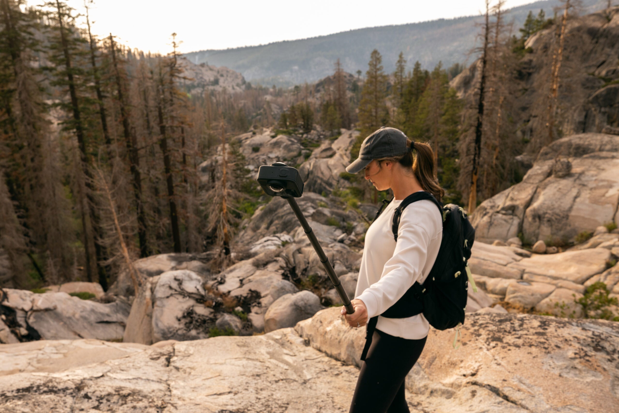 GOPRO מוט הארכה מסיבי פחמי באורך 1 מטר - דוגית