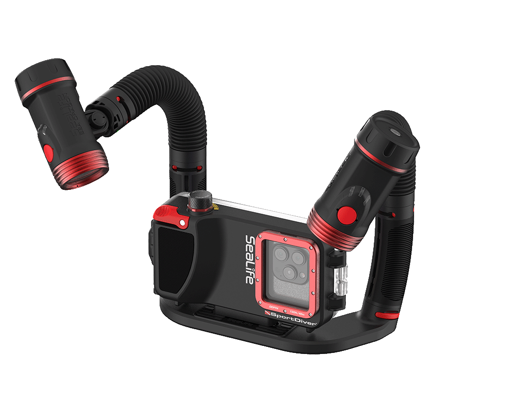 SEALIFE Flex-Connect Ultra Dual Tray SL9908 מגש כפול למצלמה - דוגית