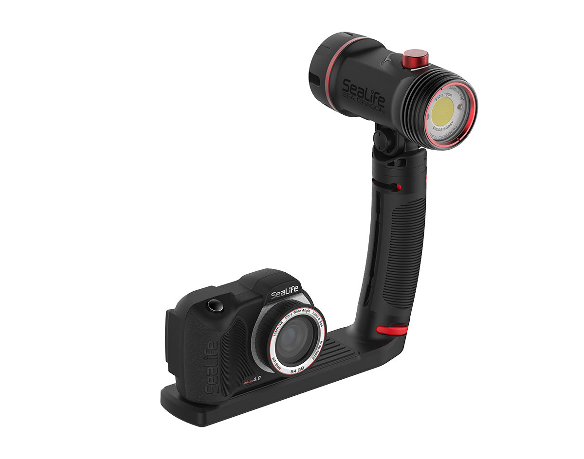 SEALIFE Micro 3.0 Pro 3000 Color Boost Set סט מצלמה ותאורה
