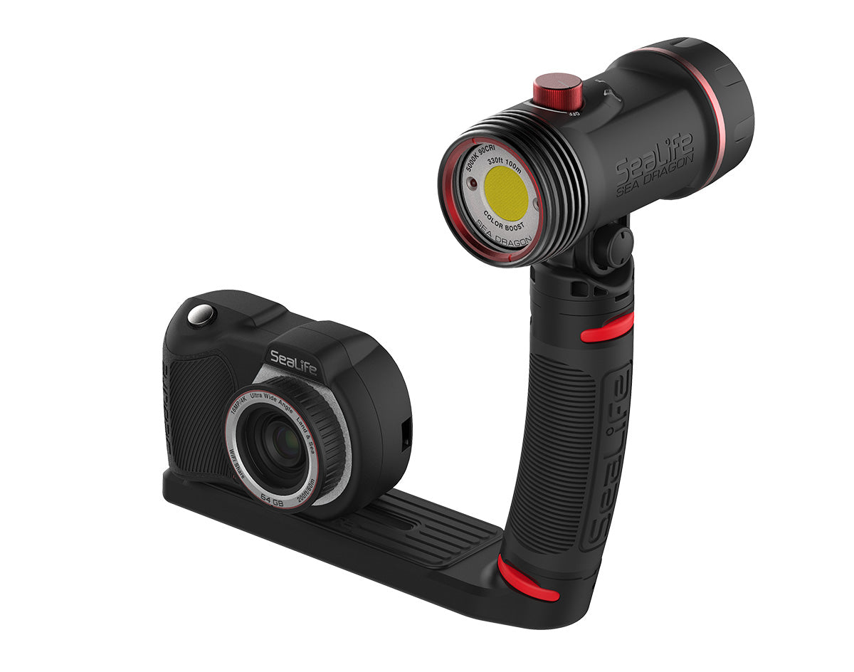SEALIFE Micro 3.0 Pro 3000 Color Boost Set סט מצלמה ותאורה