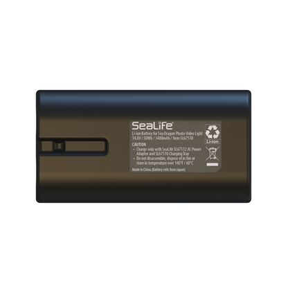 SEALIFE 14.8V 50Wh Li-ion Battery for Sea Dragon Photo/Video Lights סוללה נטענת - דוגית
