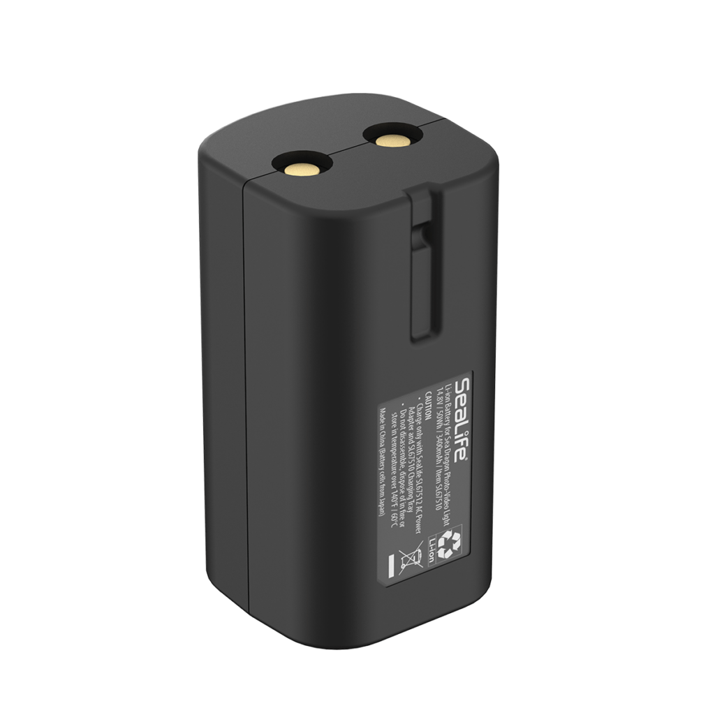 SEALIFE 14.8V 50Wh Li-ion Battery for Sea Dragon Photo/Video Lights סוללה נטענת - דוגית