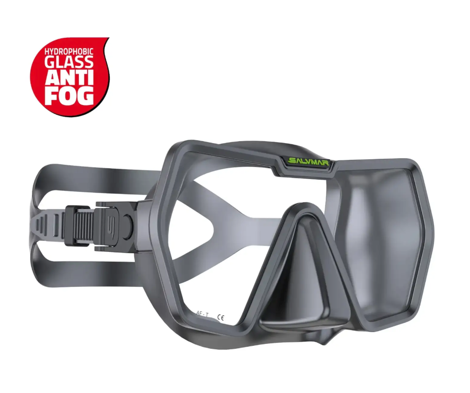 Salvimar DRAKE Anti Fog מסיכת צלילה עם הגנה מפני הצטברות אדים