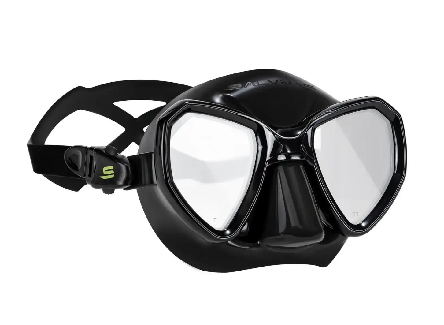 SALVIMAR Graduated lens MORPHEUS Anti Fog מסכה בצבע שחור עם עדשות אופטיות והגנה מפני הצטברות אדים
