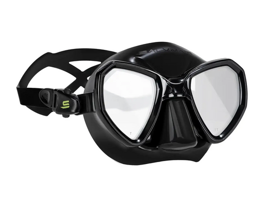 SALVIMAR Graduated lens MORPHEUS Anti Fog מסכה בצבע שחור עם עדשות אופטיות והגנה מפני הצטברות אדים