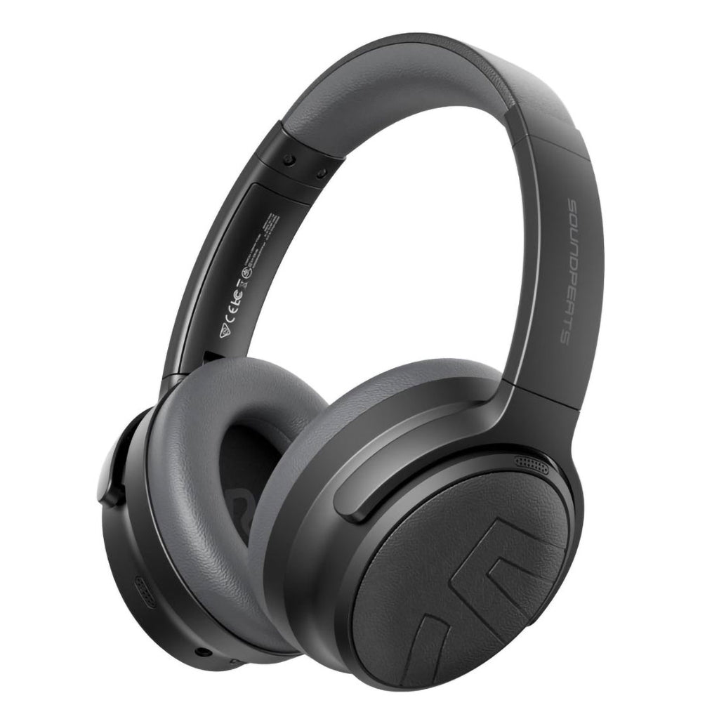 SOUNDPEATS Space Pro Black אוזניות קשת אלחוטיות עם ביטול רעשים אקטיבי