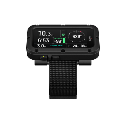 SUUNTO Nautic Elastic Textile Strap מחשב צלילה מתקדם עם רצועת טקסטיל