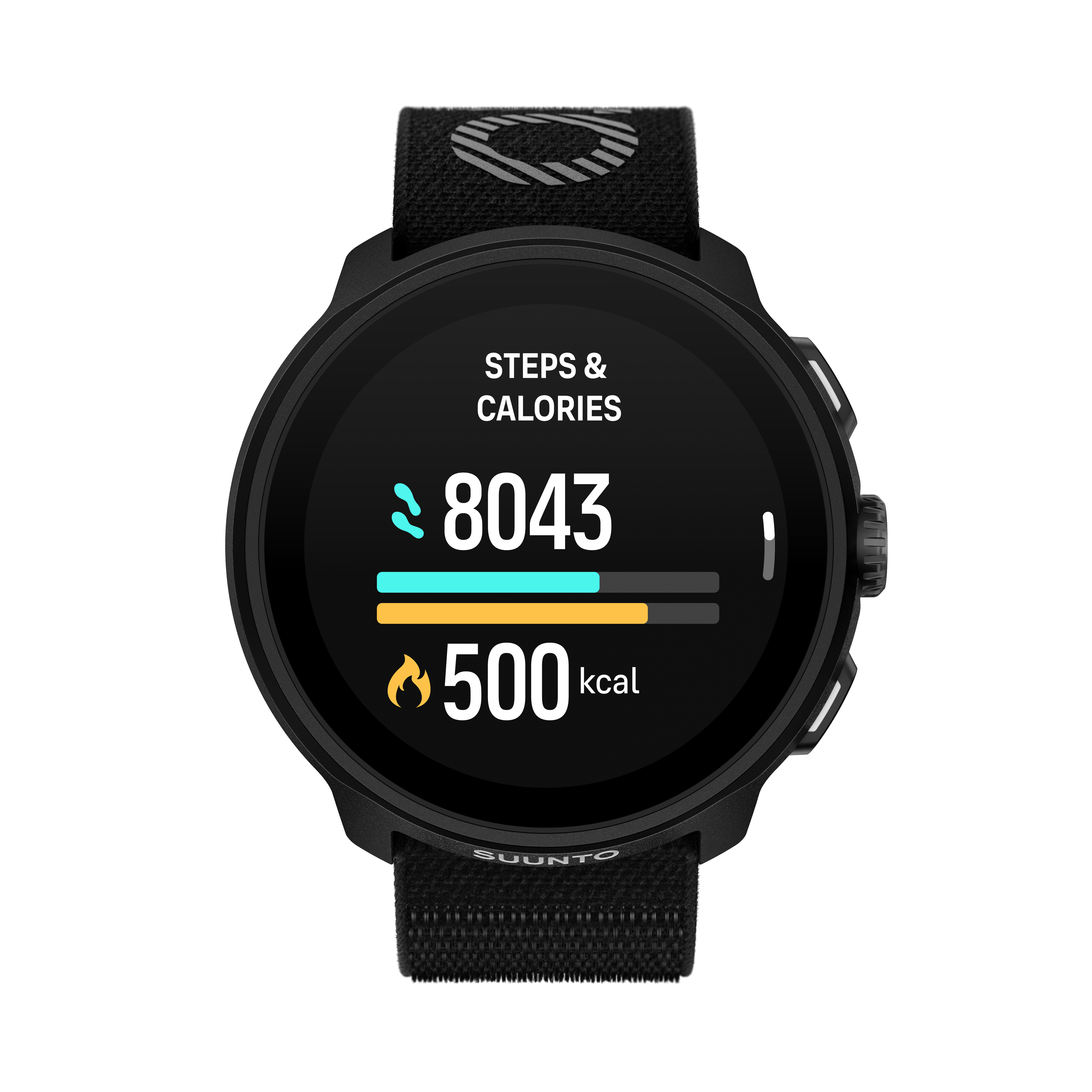 SUUNTO Run All Black שעון ספורט וכושר בצבע שחור