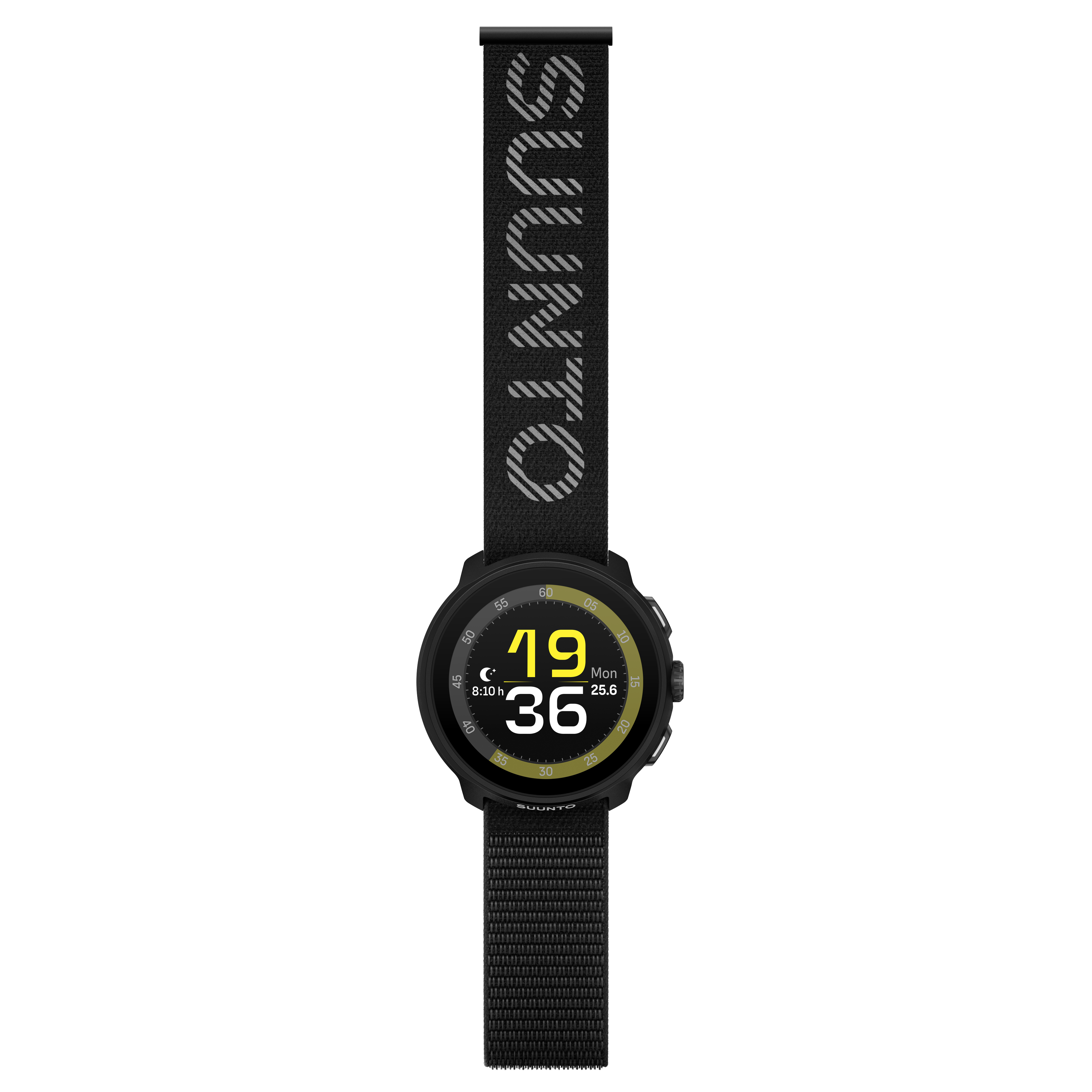 SUUNTO Run All Black שעון ספורט וכושר בצבע שחור